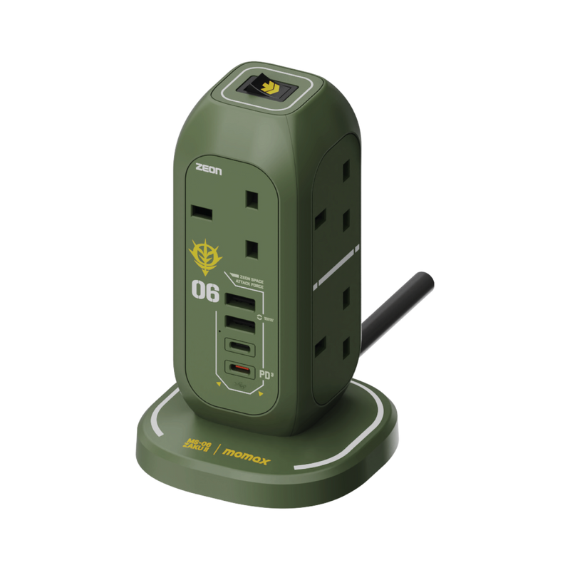 Momax ONEPLUG PD20W 2A2C 7位拖板 電源拖板