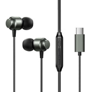 Joyroom JR-EC06 TYPE-C Series In-Ear Metal Wired Earbuds - Dark Gray