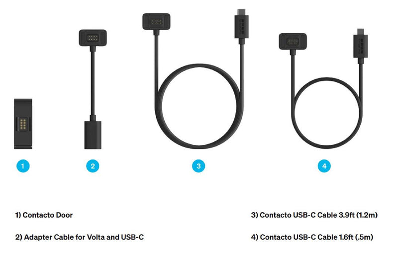 GoPro Contacto 磁吸護蓋及電源線套裝