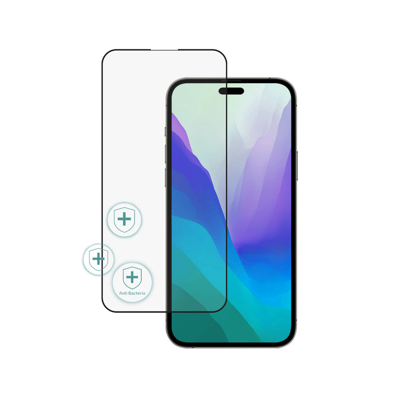 inno3C 創品 抗菌全覆蓋鋼化玻璃屏幕保護貼 For iPhone 14 Pro Max