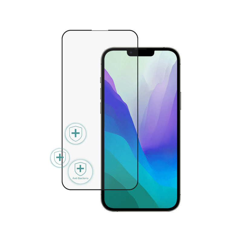 inno3C 創品 抗菌全覆蓋鋼化玻璃屏幕保護貼 For iPhone 14 Plus