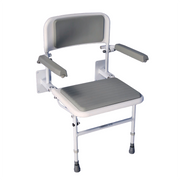 AIDAPT Solo Deluxe Shower Seat (With Padded Back & Seat)