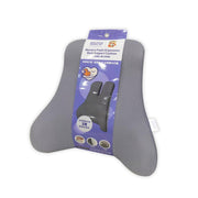 AIDAPT Memory Foam Ergonomic Back Support Cushion (Grey)