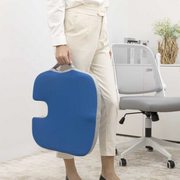 AIDAPT Comfort Orthopedic Memory Foam Gel Cooling Coccyx Seat Cushion