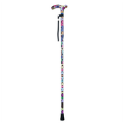 愛意達 摺疊式手杖/拐杖 (花紋)