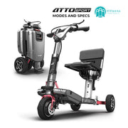 MovingLife ATTO SPORT 電動輪椅代步車 (喼型設計可摺)