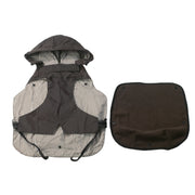 One for Pets All-Weather Raincoat-Brown-M