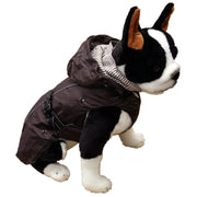 One for Pets All-Weather Raincoat-Brown-XL