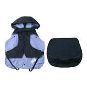 One for Pets All-Weather Raincoat-Navy-M