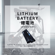 SUPERPI Lithium Battery (W1 Four-in-One Folding Electric Wheelchair)