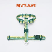 VITAL WAVE Gradient Peaks H-shaped Pet Chest Strap