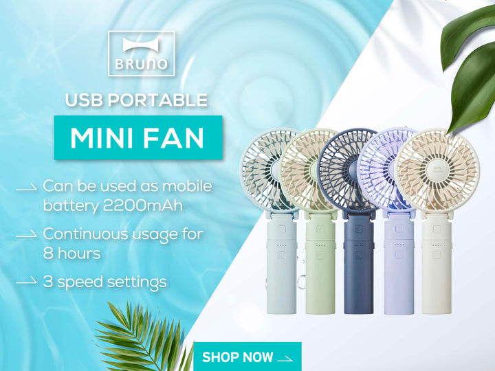 ElecBoy | BRUNO BDE029 USB Portable Mini Fan