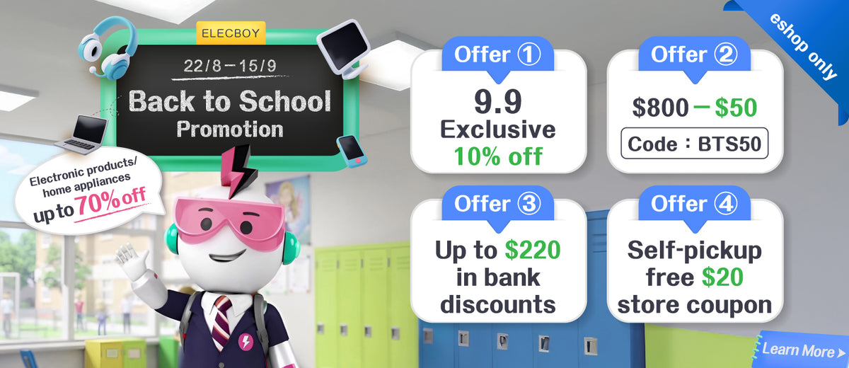 電器幫｜Back To School 開學優惠