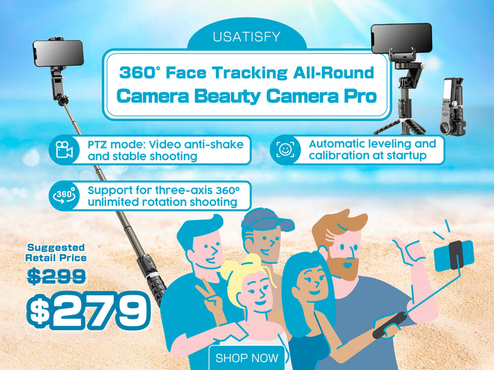 ElecBoy | USATISFY 360° Face Tracking All-Round Camera Beauty Camera Pro