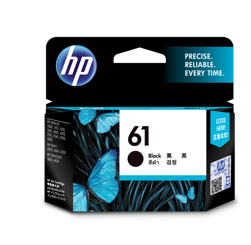 HP 惠普 61 黑色 墨盒