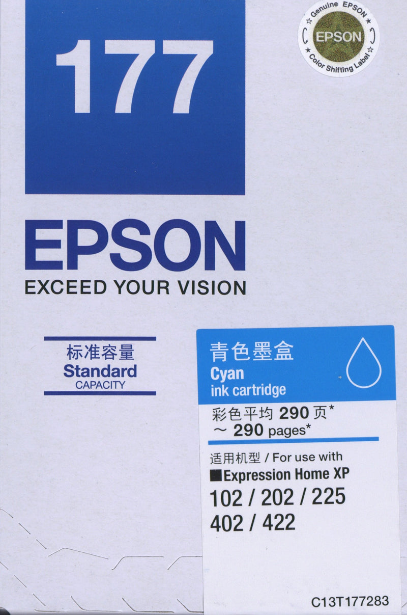 EPSON 愛普生 T177 藍 墨盒