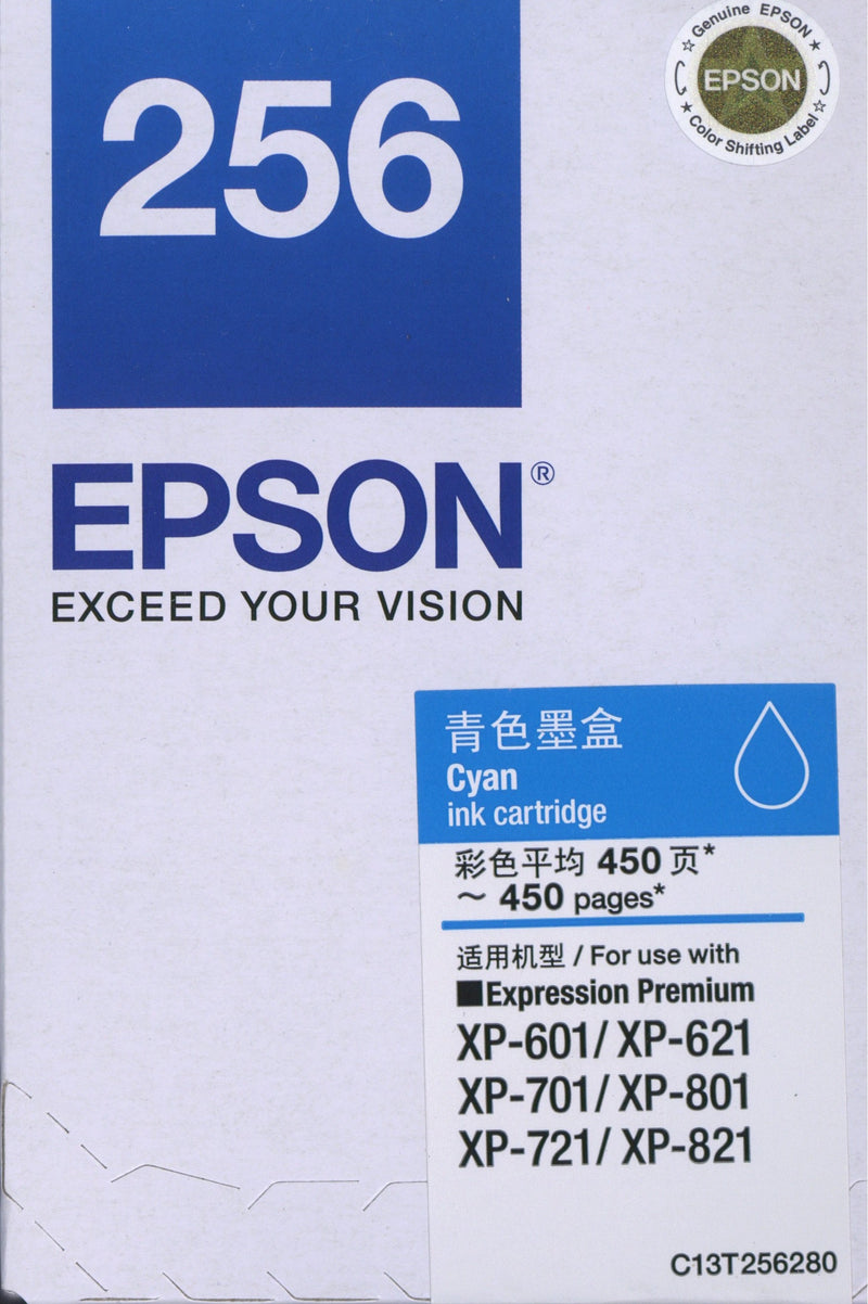 EPSON 愛普生 T256 藍 墨盒