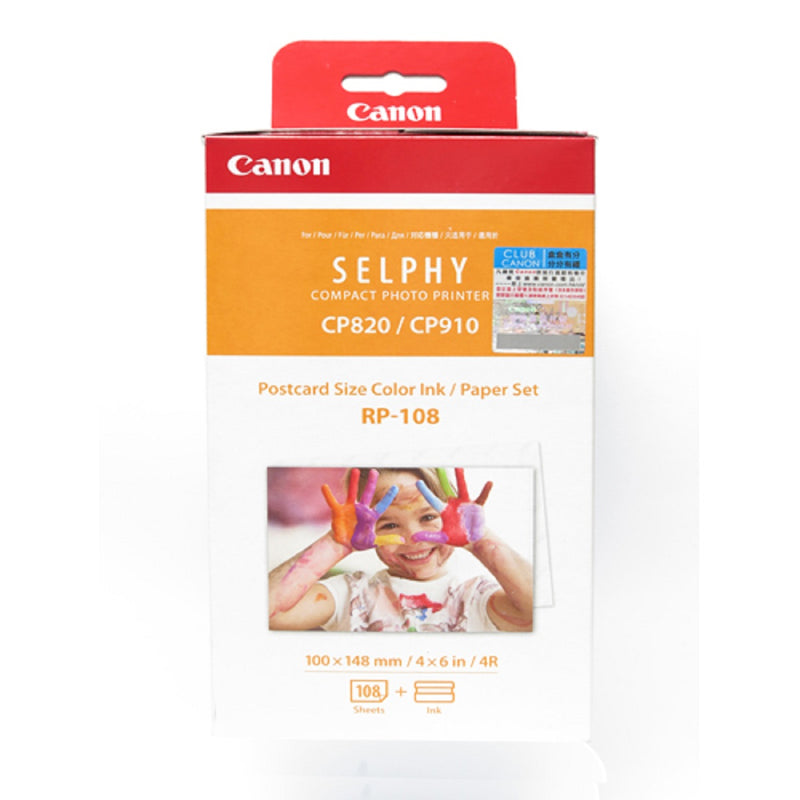 CANON RP-108 Color Ink / Paper Set