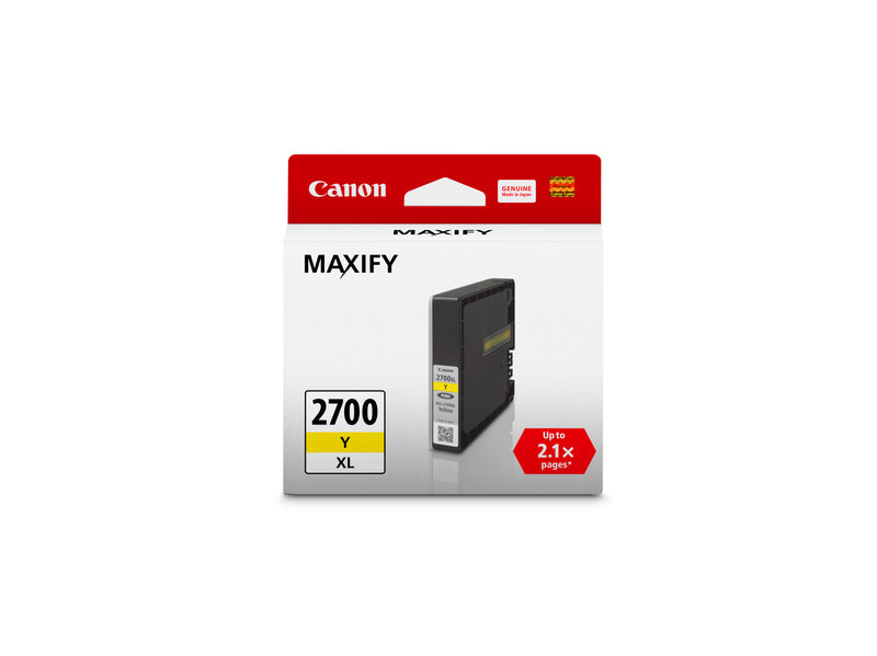 CANON PGI-2700XL Yellow  Ink