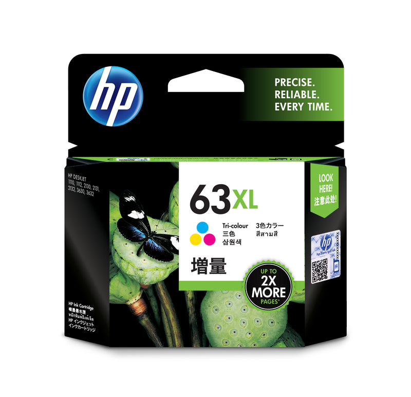 HP 惠普 63XL 彩色 墨盒