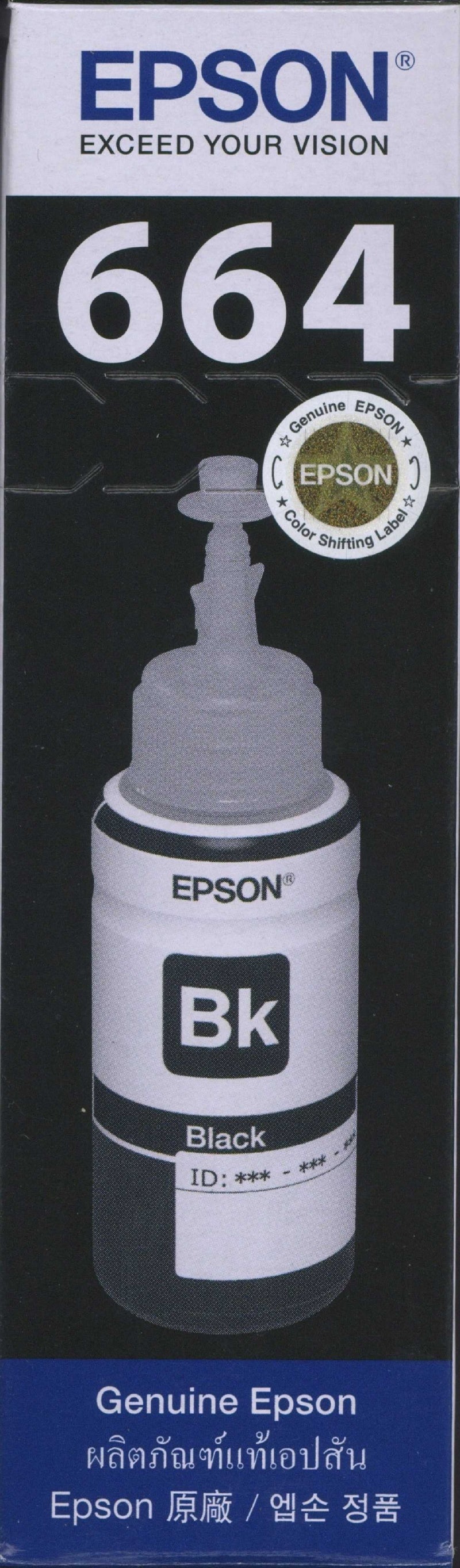 EPSON 愛普生 T664 黑 墨盒