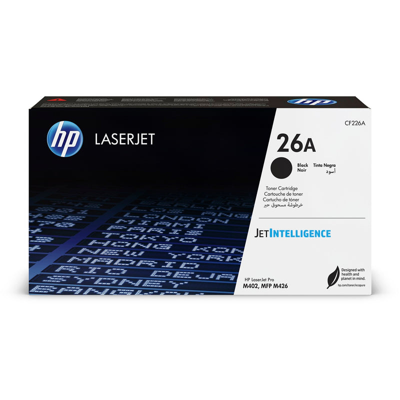 HP 惠普 CF226A/ HP 26A Black LaserJet Toner Cartridge - M402/M426 Series