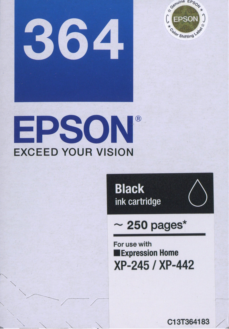 EPSON 愛普生 T364 黑色 墨盒