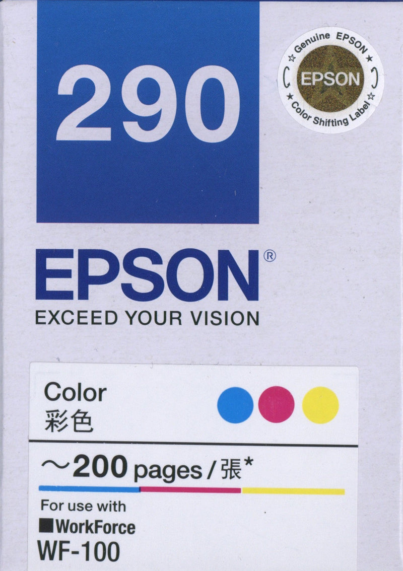 EPSON 愛普生 WF-100 彩色 墨盒