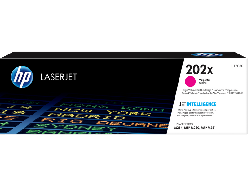 HP 202X Magenta Toner