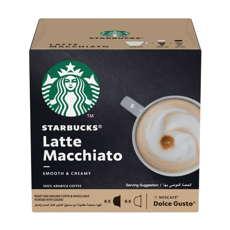 Nescafe Dolce Gusto Starbucks Latte Macchiato by NESCAFE DOLCE GUSTO coffee capsule