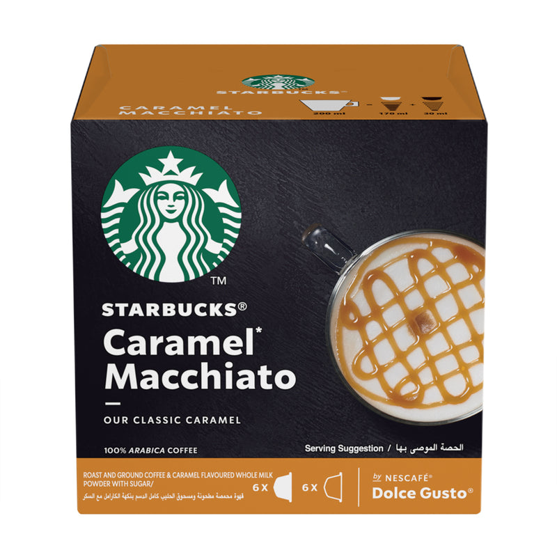 Nescafe Dolce Gusto Starbucks Caramel Macchiato by NESCAFE DOLCE GUSTO coffee capsules