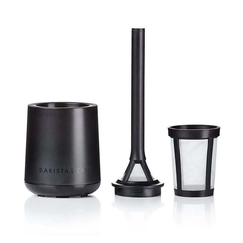 BARISTA & CO Twist Press Single Serve Travel Coffee Maker