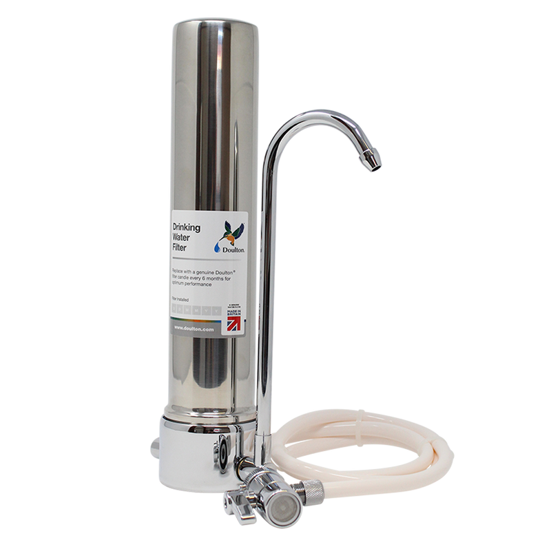 Doulton HCS Counter-top water Purifier + UCC 9501 (NSF) Water Filter