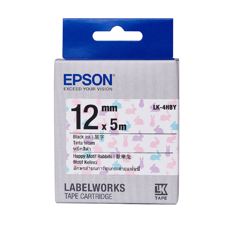 EPSON LK-4HBY(Rabbit) Label Tape