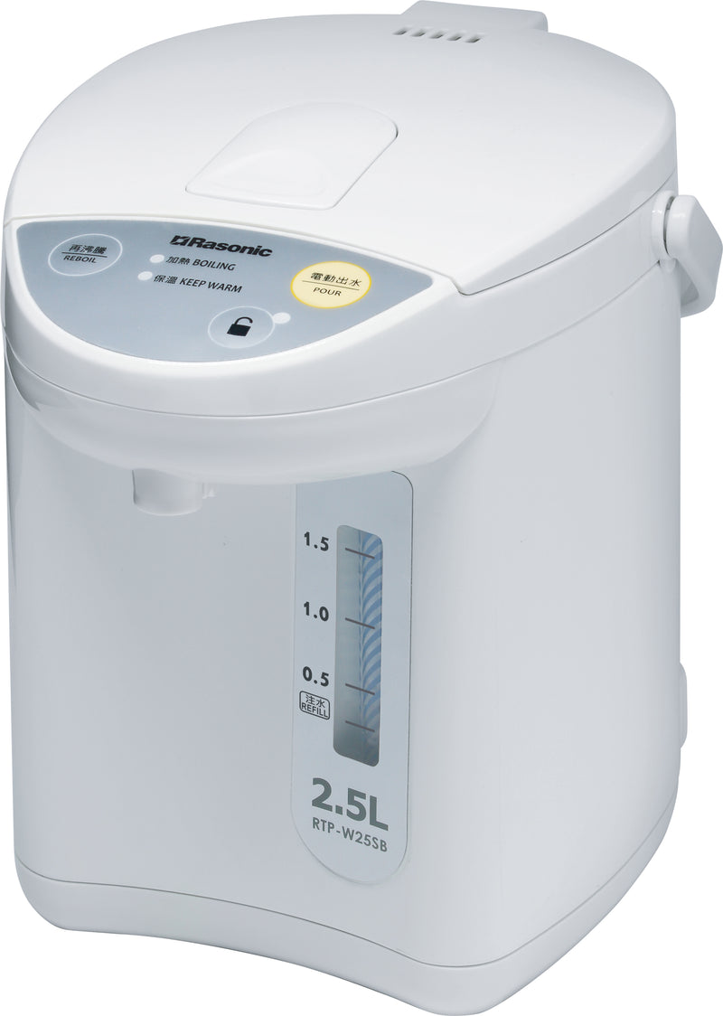 RASONIC 樂信牌 RTP-W25SB 2.5公升電動或碰杯出水電熱水瓶