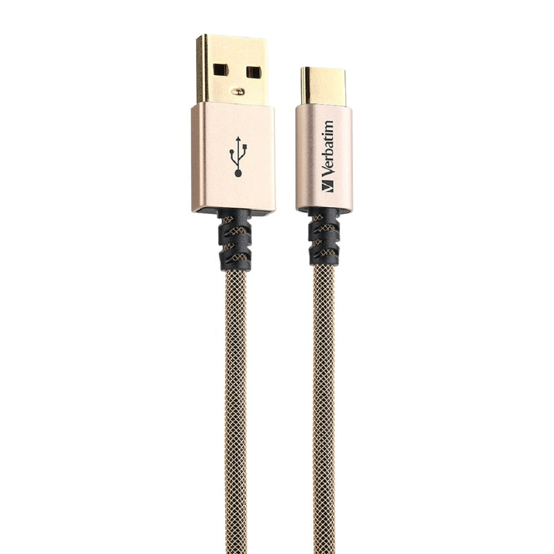 VERBATIM 30cm Sync & Charge USB-A to Type C Cable