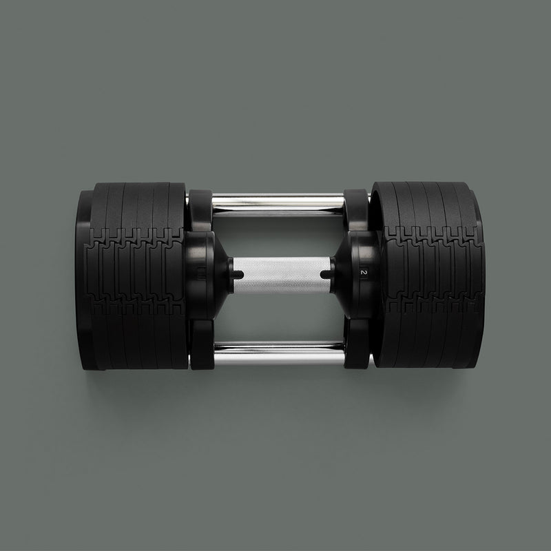 NÜO FLEXBELL 1-Sec Weight Adjustable Dumbbell (Set of 2-20kg) (1 Piece)