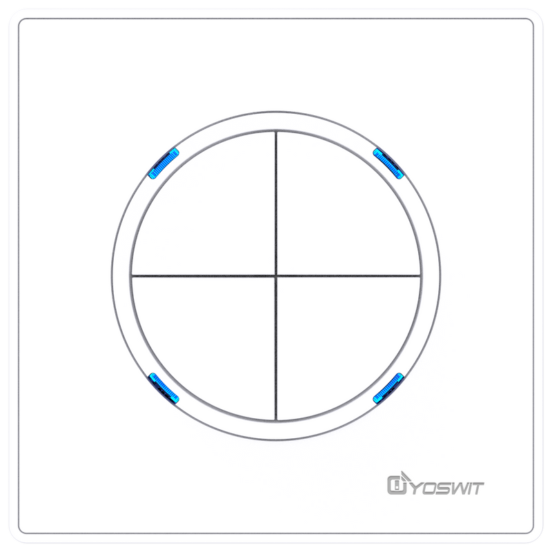 YOSWIT YO845 Smart Light Switch - 4 Gang