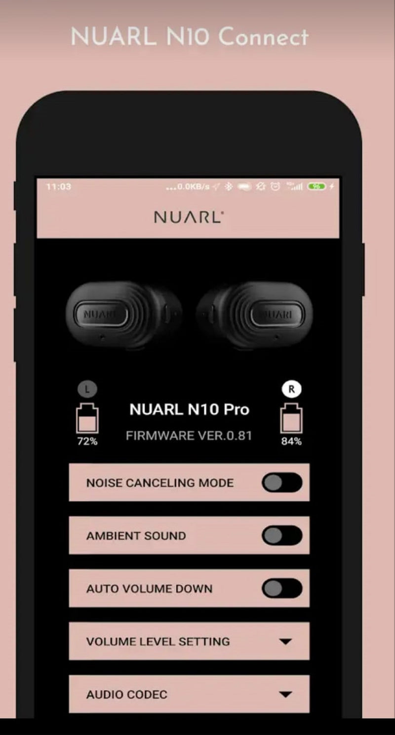 NUARL N10PRO Headphone