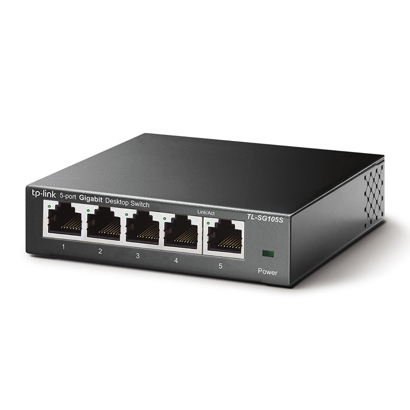 TP-Link TL-SG105S 5-Port Gigabit Network Switch