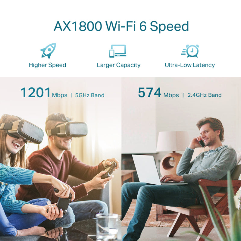 TP-Link RE605X AX1800 Wi-Fi 6 Range Extender