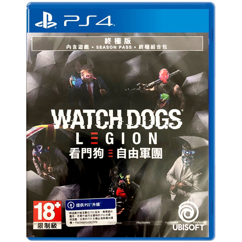SONY PS4 Watch Dogs Legion Ultimate Edition Game Software