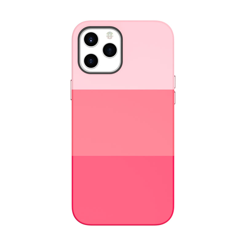 VOKAMO Three-color gradient iPhone12 Mini Mobile Phone Case