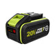 Worx WA3401 20V 6.0 lithium battery