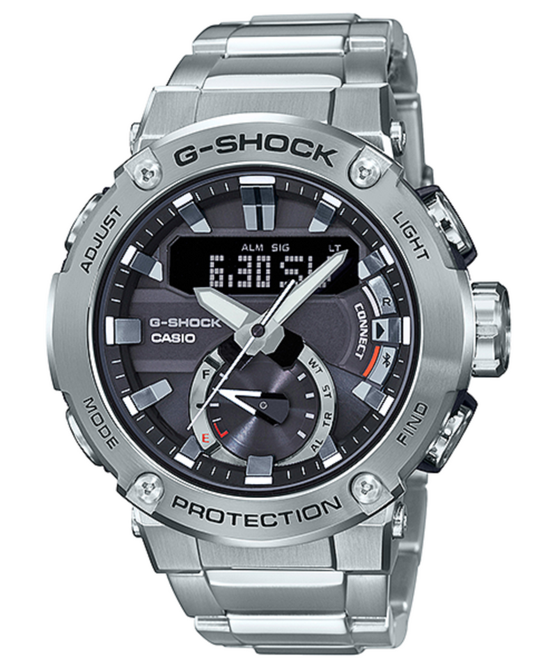 CASIO 卡西歐 GST-B200D-1A G-STEEL 智能手錶