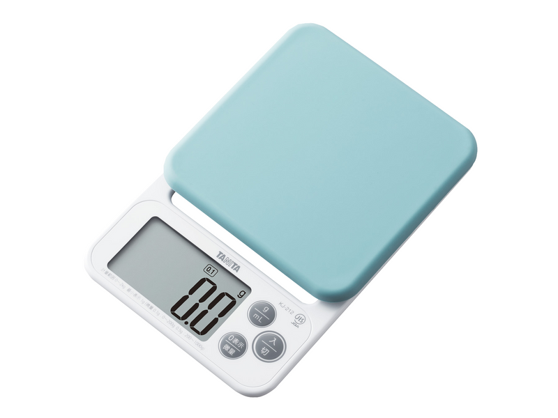 Tanita KJ-212 Digital Kitchen Scale with 0.1g graduation and Liquid Measurement Mode