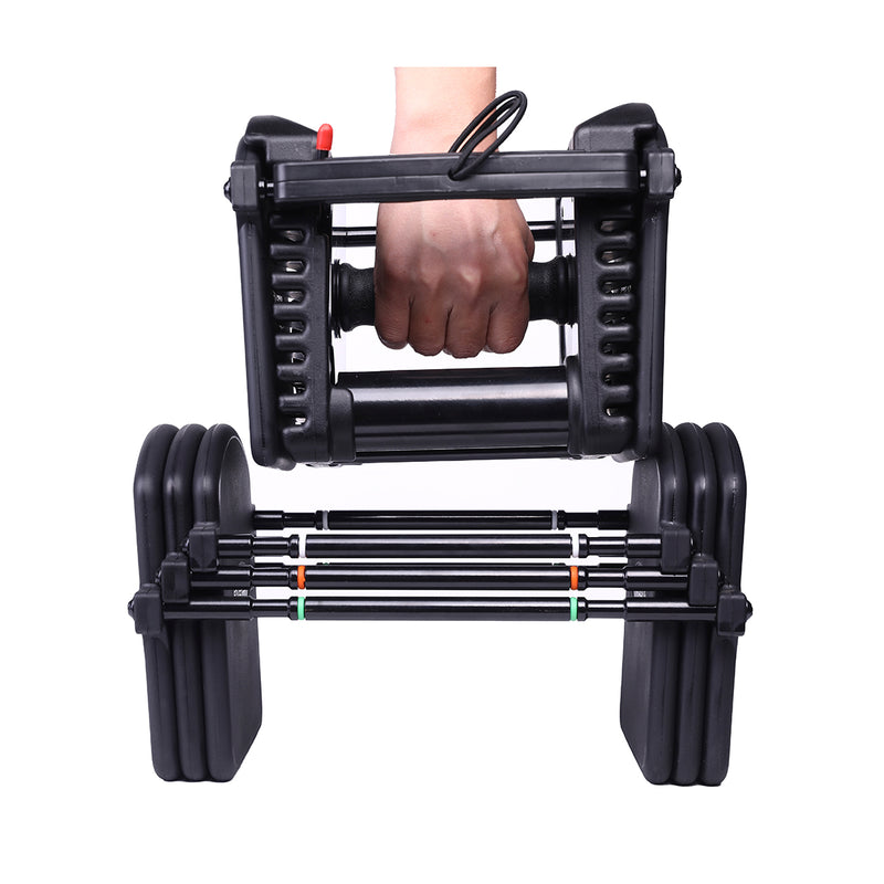 PowerBlock PRO EXP Stage 1 Adjustable Dumbbell, 5-50lbs (Pack of 1)
