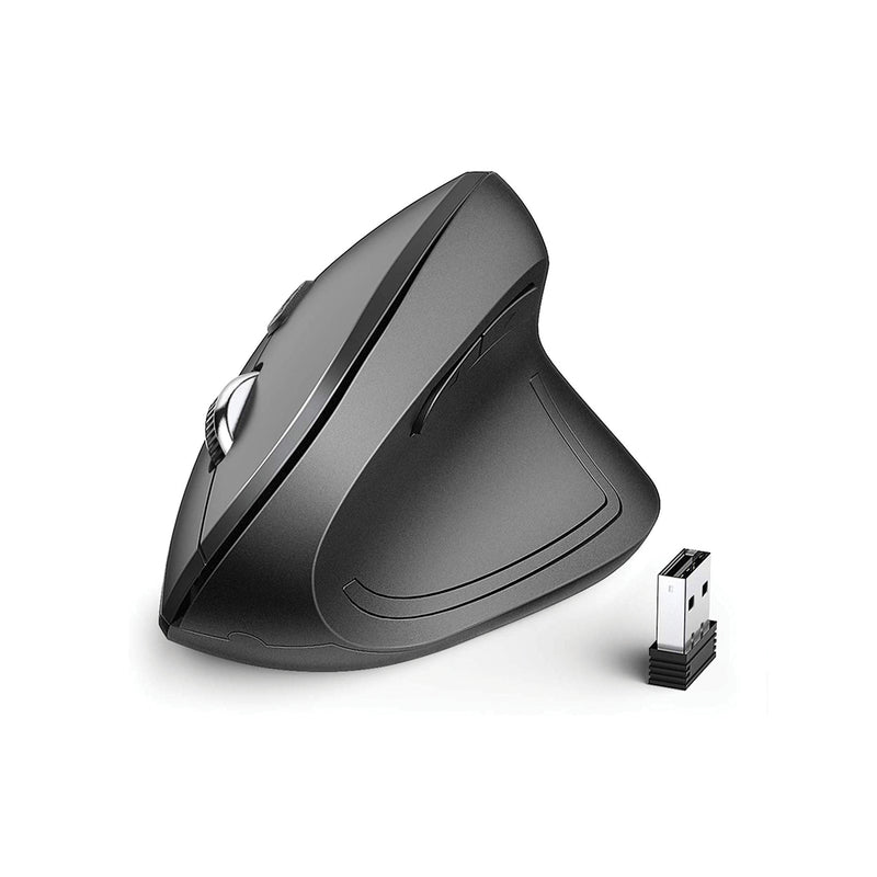 iClever WM101 高精度光學無線垂直 滑鼠