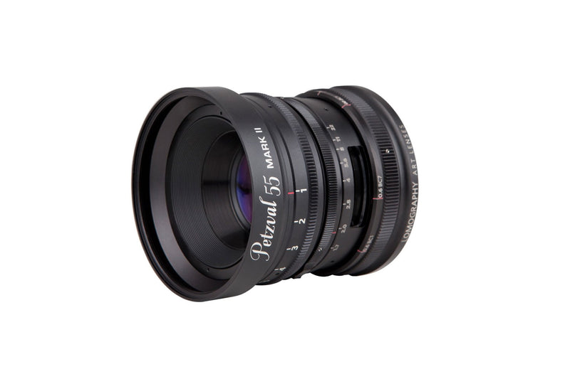 Lomography Petzval 55 Alu Black Canon RF Lens
