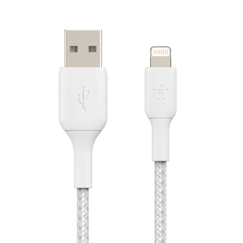 BELKIN 貝爾金 BOOST↑CHARGE™ Lightning 至 USB-A 編織線纜 (2米)